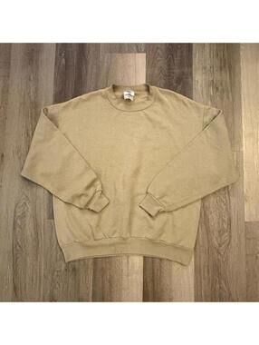 Vintage 90s Jerzees tan crewneck sweatshirt Size L #90s #sweatshirt